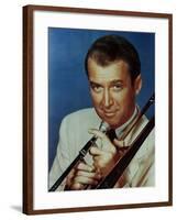 The Glenn Miller Story, James Stewart, 1954-null-Framed Photo