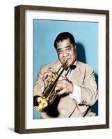 THE GLENN MILLER STORY, Louis Armstrong, 1954-null-Framed Photo