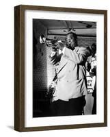 The Glenn Miller Story, Louis Armstrong, 1954-null-Framed Photo