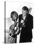 The Glenn Miller Story, Louis Armstrong, James Stewart, 1954-null-Stretched Canvas