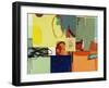 The Glimpse-David Dauncey-Framed Giclee Print