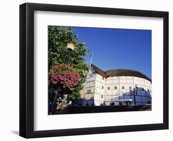 The Globe Theatre, Bankside, London, England, United Kingdom-Mark Mawson-Framed Photographic Print