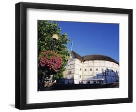 The Globe Theatre, Bankside, London, England, United Kingdom-Mark Mawson-Framed Photographic Print