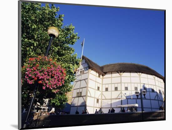 The Globe Theatre, Bankside, London, England, United Kingdom-Mark Mawson-Mounted Photographic Print