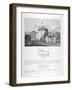 The Globe Theatre, Bankside, Southwark, London, 1810-null-Framed Giclee Print