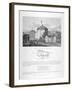 The Globe Theatre, Bankside, Southwark, London, 1810-null-Framed Giclee Print