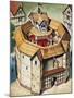 The Globe Theatre-English School-Mounted Giclee Print