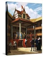 The Globe Theatre-Ralph Bruce-Stretched Canvas