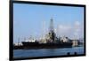 The Glomar Explorer Ship-null-Framed Photographic Print