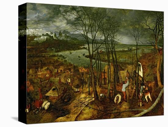 The Gloomy Day, Spring, 1559-Pieter Bruegel the Elder-Stretched Canvas