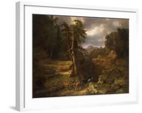 The Gloomy Days of 1776-George Inness, Sr.-Framed Giclee Print