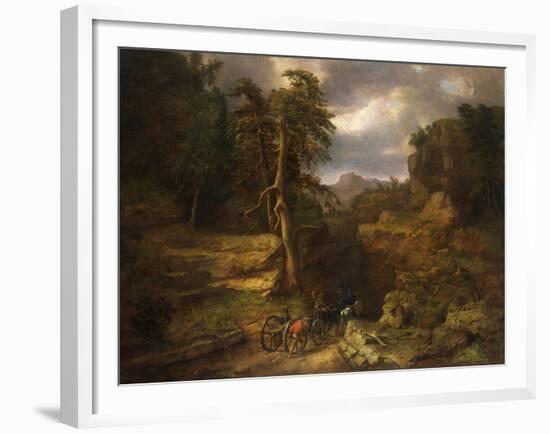 The Gloomy Days of 1776-George Inness, Sr.-Framed Giclee Print