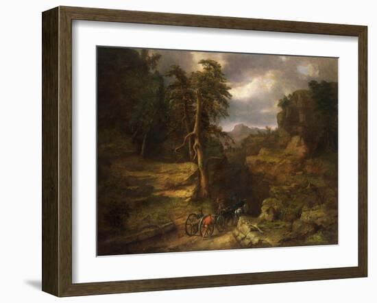 The Gloomy Days of 1776-George Inness, Sr.-Framed Giclee Print