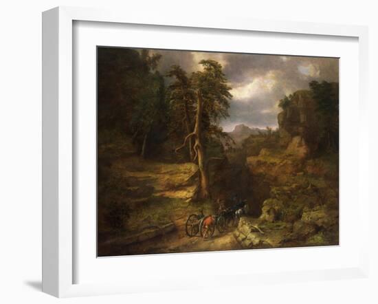 The Gloomy Days of 1776-George Inness, Sr.-Framed Giclee Print