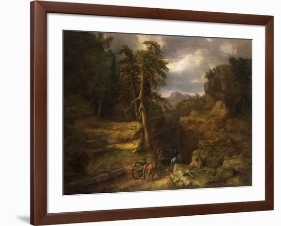 The Gloomy Days of 1776-George Inness, Sr.-Framed Giclee Print