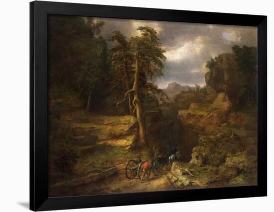 The Gloomy Days of 1776-George Inness, Sr.-Framed Giclee Print