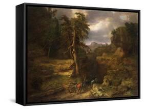 The Gloomy Days of 1776-George Inness, Sr.-Framed Stretched Canvas