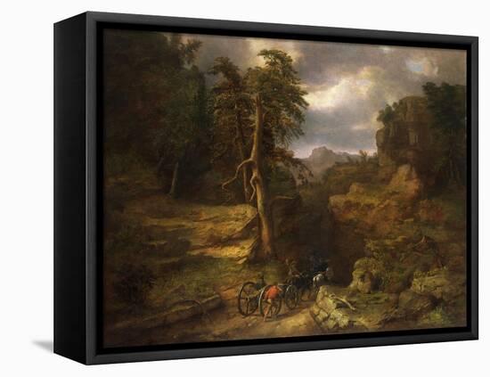 The Gloomy Days of 1776-George Inness, Sr.-Framed Stretched Canvas