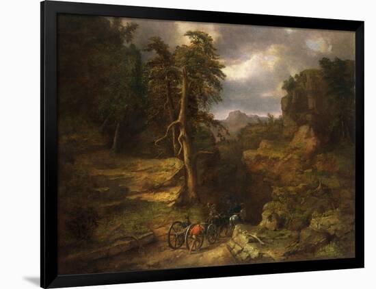 The Gloomy Days of 1776-George Inness, Sr.-Framed Giclee Print