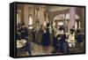 The Gloppe Pastry Shop-Jean Béraud-Framed Stretched Canvas