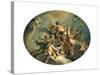 The Glorification of St Sebastian, Late 17Th/Early 18th Century-Sebastiano Ricci-Stretched Canvas