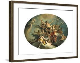 The Glorification of St Sebastian, Late 17Th/Early 18th Century-Sebastiano Ricci-Framed Giclee Print