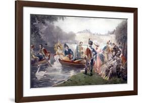 The Glorious Days of Fontainebleau-V^ De Paredes-Framed Art Print