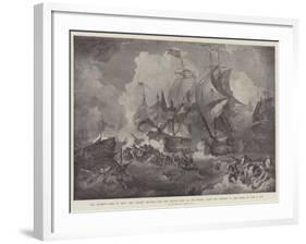 The Glorious First of June-Philippe De Loutherbourg-Framed Giclee Print