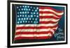 The Glorious Fourth of July, Flag-null-Framed Art Print