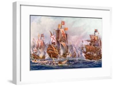 english naval figure fought against the spanish armada at the 1588 battle of gravelines? english naval figure fought against the spanish armada at the 1588 battle of gravelines?