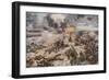 The Glory of France: Smashing a German Massed Attack at Verdun-Arthur C. Michael-Framed Giclee Print