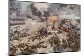 The Glory of France: Smashing a German Massed Attack at Verdun-Arthur C. Michael-Mounted Giclee Print