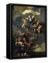 The Glory of Louis XIV - Triumph of Time, 17th Century-Baldassare Franceschini-Framed Stretched Canvas