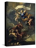 The Glory of Louis XIV - Triumph of Time, 17th Century-Baldassare Franceschini-Stretched Canvas