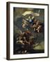 The Glory of Louis XIV - Triumph of Time, 17th Century-Baldassare Franceschini-Framed Giclee Print