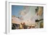 The Glory of Spain III, from the Ceiling of the Throne Room, 1764-Giovanni Battista Tiepolo-Framed Giclee Print