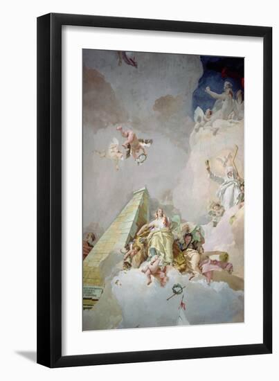 The Glory of Spain-Giovanni Battista Tiepolo-Framed Premium Giclee Print