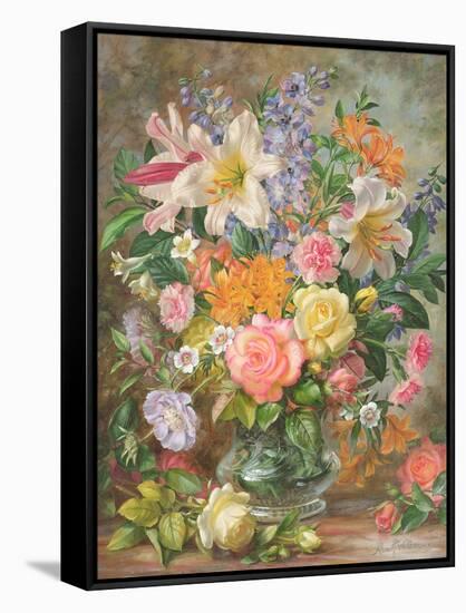 The Glory of Summertime-Albert Williams-Framed Stretched Canvas