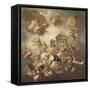The Glory of the Princes, 1775-Francesco de Mura-Framed Stretched Canvas