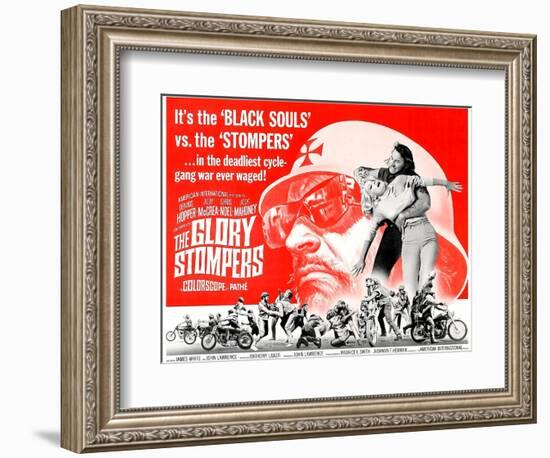 The Glory Stompers, Dennis Hopper, 1968-null-Framed Art Print