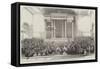 The Gloucester Musical Festival, Concert in the Shire-Hall-null-Framed Stretched Canvas