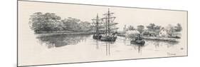 The Gloucester Ship Canal at Pertin-Edward Humphries-Mounted Premium Giclee Print