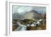 The Glyder Fawr from Pen-Y Ben Glog, 1876-Edwin Pettitt-Framed Premium Giclee Print