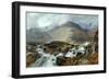 The Glyder Fawr from Pen-Y Ben Glog, 1876-Edwin Pettitt-Framed Giclee Print