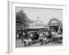 The Goat Carriages, Coney Island, New York, N.Y.-null-Framed Photo