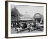 The Goat Carriages, Coney Island, New York, N.Y.-null-Framed Photo