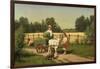 The Goat Cart, 1882-Samuel S. Carr-Framed Giclee Print