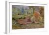 The Goatherd, 1891-Morisot-Framed Giclee Print