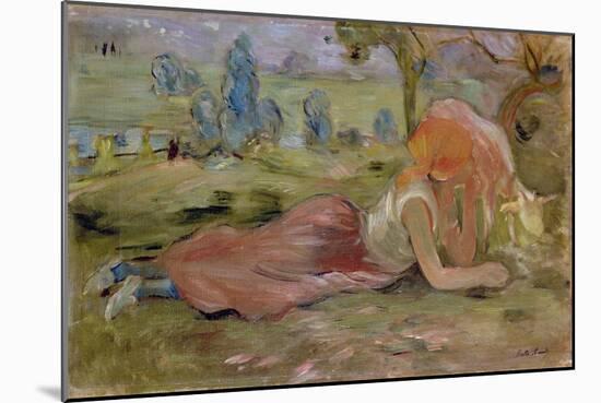 The Goatherd, 1891-Morisot-Mounted Giclee Print