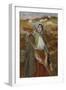 The Goatherd (Oil on Canvas)-Julius Gari Melchers-Framed Giclee Print